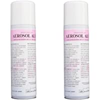 SATECMA Quita Hielo descongelante para Coche Aerosol ALUD (Pack 2 UDS) Spray para Luna- Parabrisas- Faros- cerraduras…